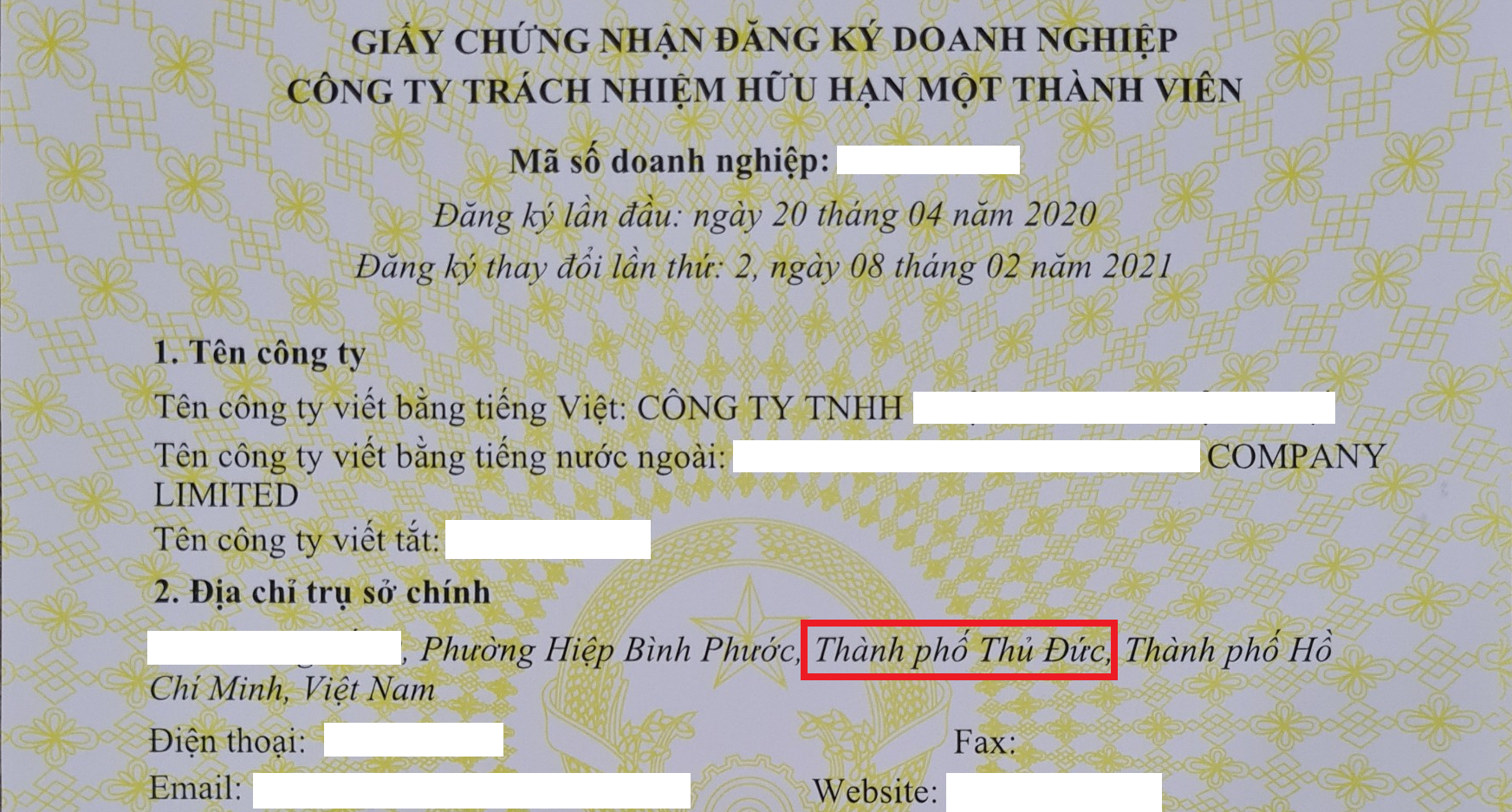 Read more about the article Hướng dẫn thủ tục đăng ký thành lập Công ty TNHH Một Thành Viên do Cá nhân làm Chủ sở hữu