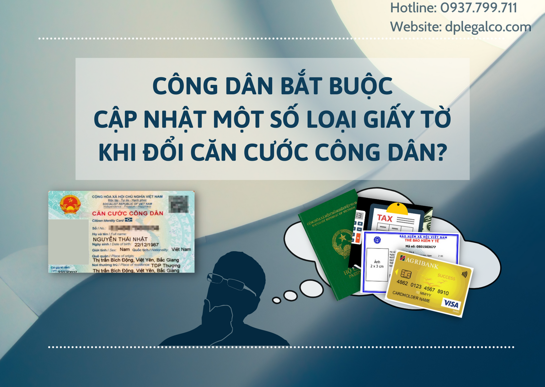 Read more about the article Bắt buộc cập nhật giấy tờ khi đổi căn cước công dân?