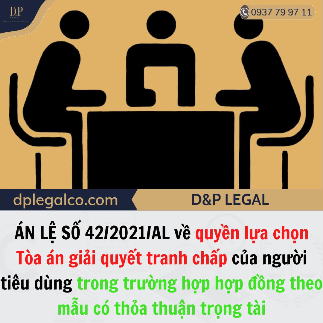 Read more about the article Án lệ số 42/2021/AL về quyền lựa chọn Tòa án giải quyết tranh chấp của Người tiêu dùng trong trường hợp Hợp đồng theo mẫu có Thỏa thuận trọng tài