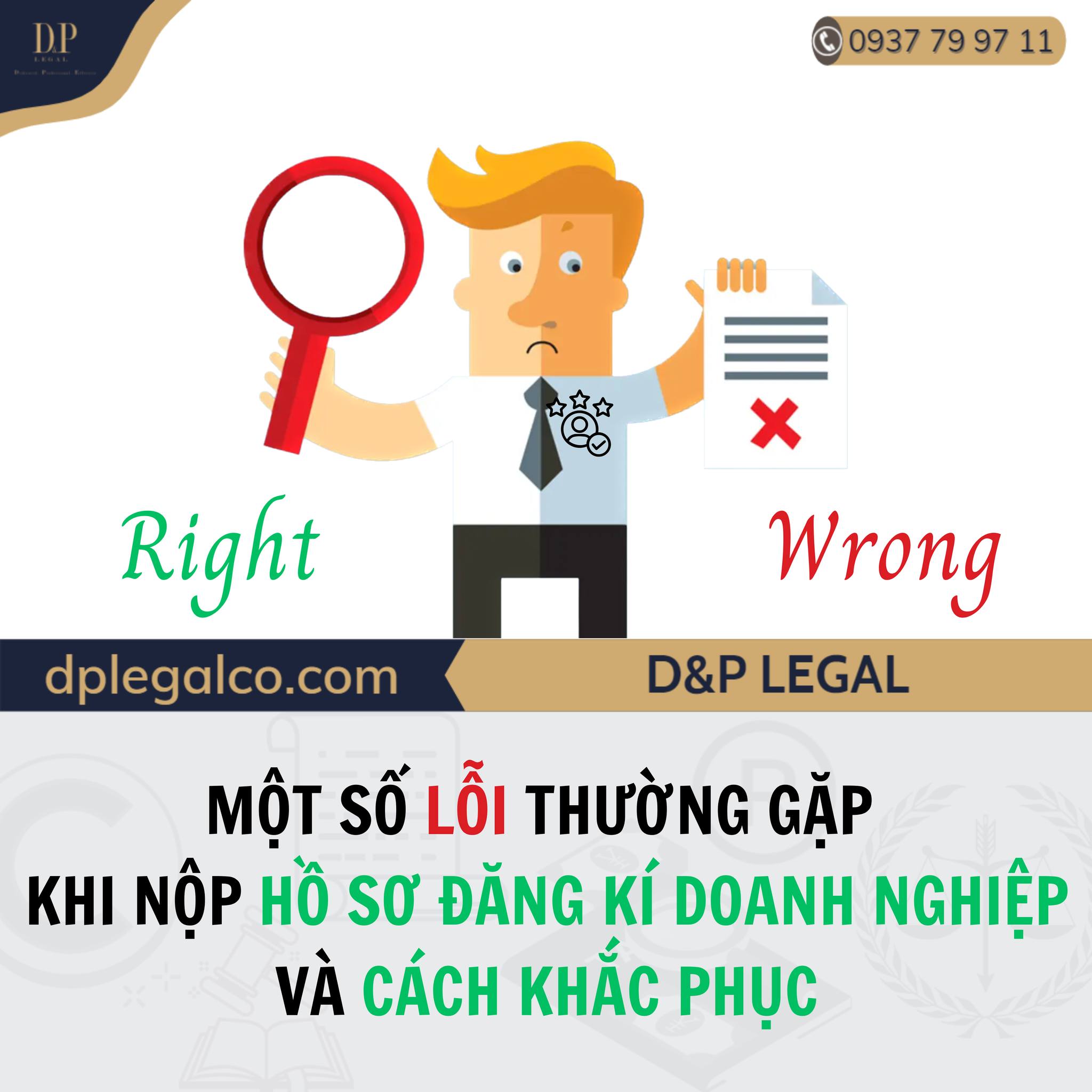 Read more about the article Một số lỗi thường gặp khi nộp hồ sơ Đăng ký doanh nghiệp & cách khắc phục